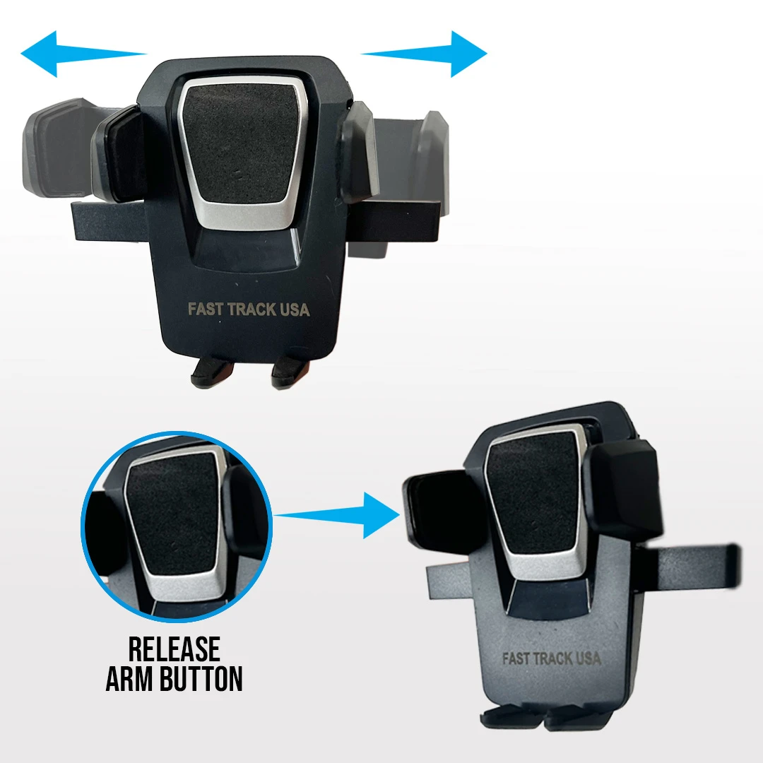 One Touch Car Phone Mount one-click release car mount