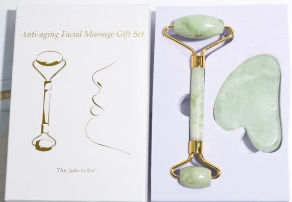 Jade Roller & Gua Sha Beauty Box Anti-Aging Skin Care