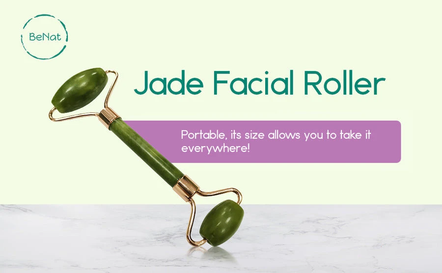 Jade Roller & Gua Sha Beauty Box Natural Jade Beauty Set