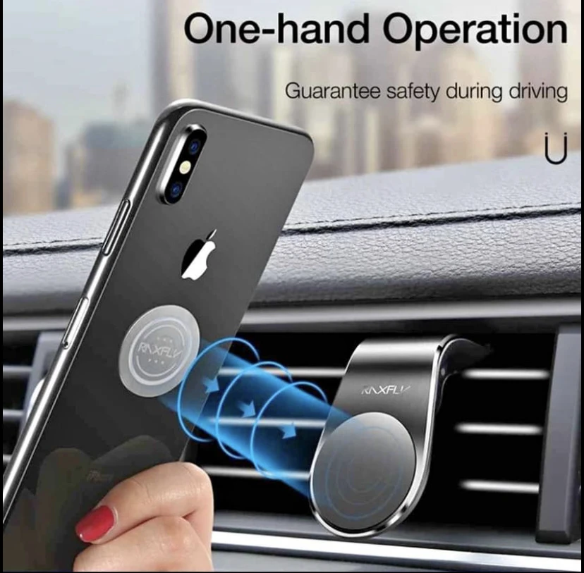 Fast Track Magnetic Air Vent Phone Mount Anti-Shake Phone Mount