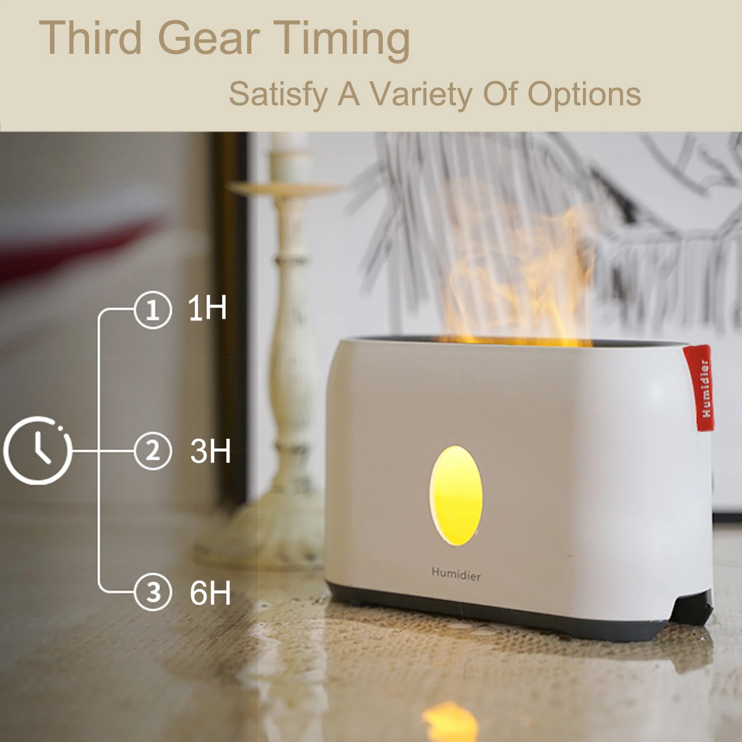 Flame Light Ultrasonic Oil Diffuser Flame light diffuser