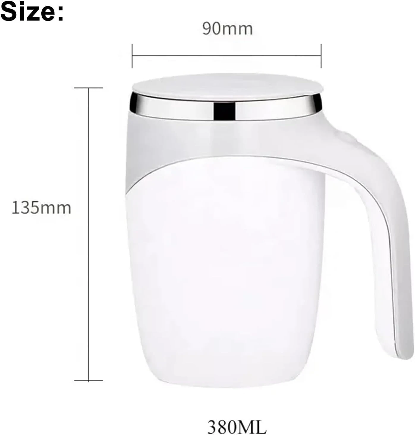 Mystir Magic Mug Automatic Stirring Mug