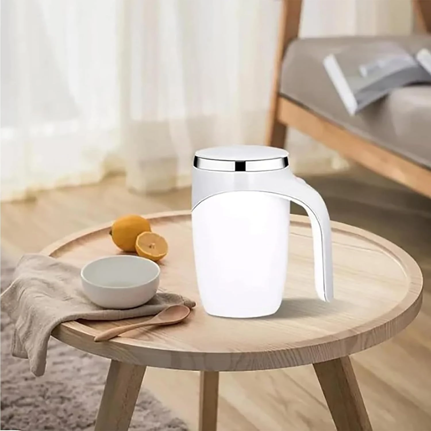 Mystir Magic Mug Rechargeable Coffee Mixer Mug