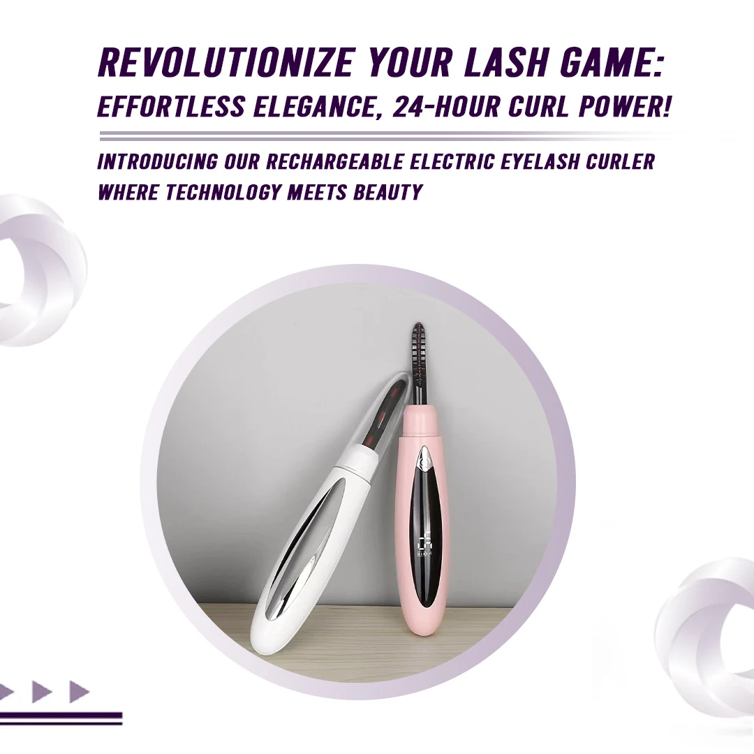 Rechargeable Electric Eyelash Curler long-lasting curl