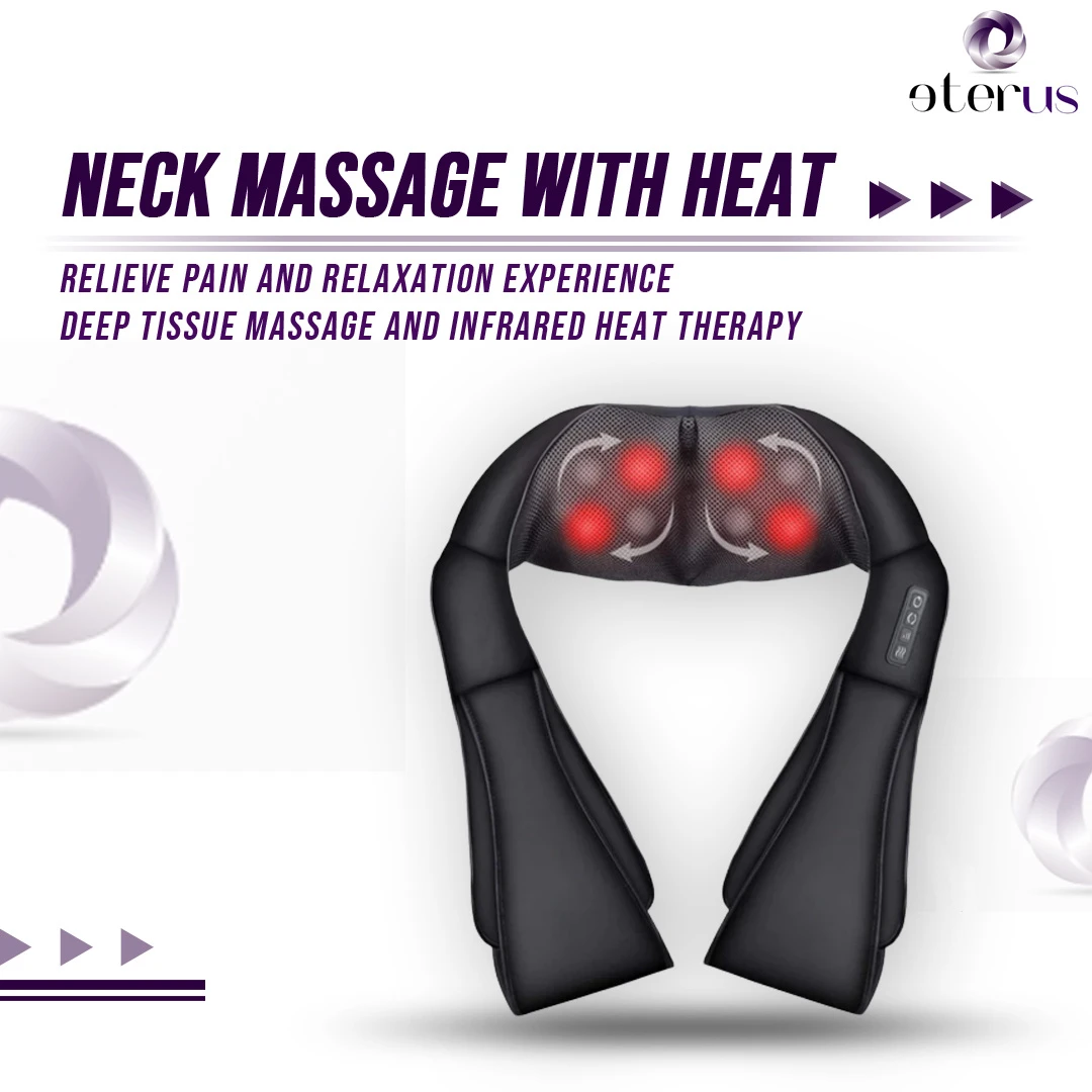 Neck and Shoulder Massager relief portable massager convenience