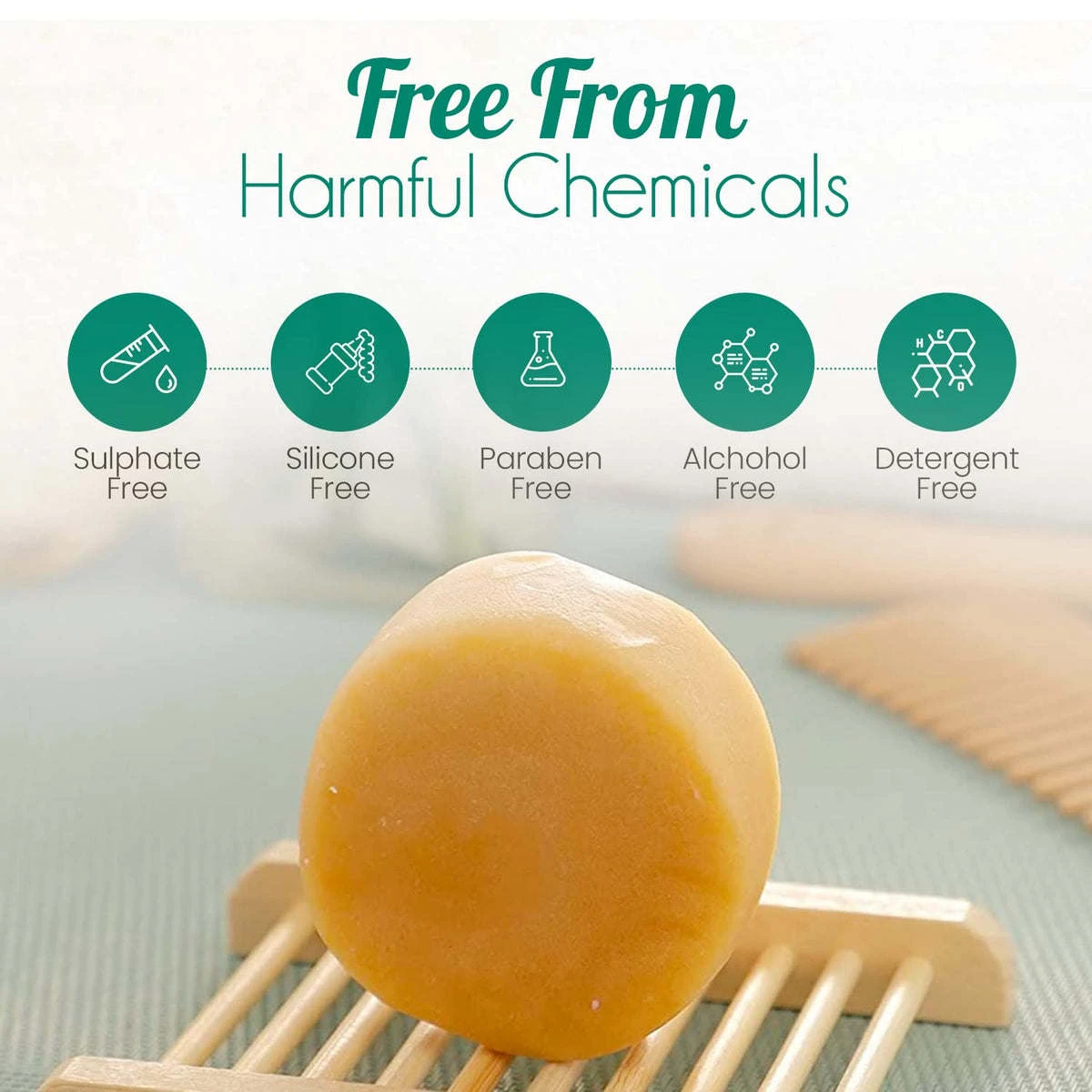 Artisanal All-Natural Conditioner Bar Eco-friendly hair conditioner