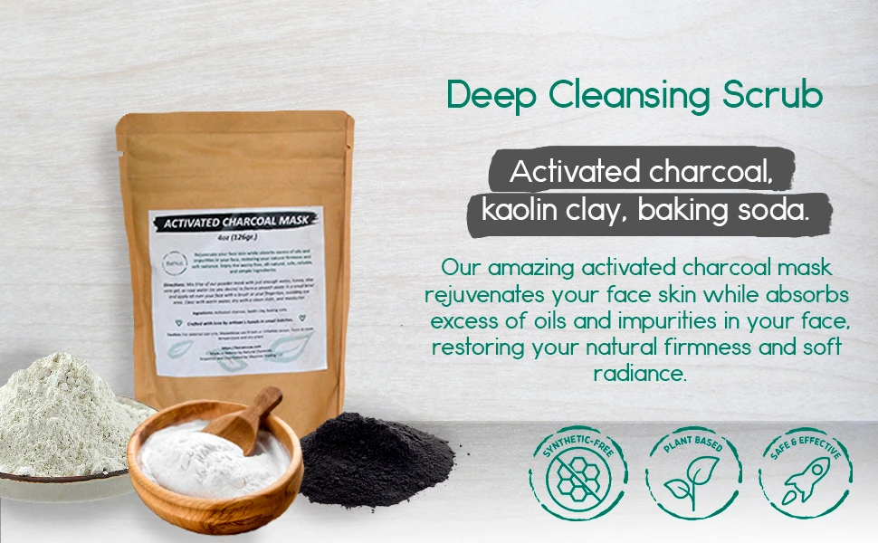 Rejuvenating Charcoal Face Mask detoxifying charcoal mask