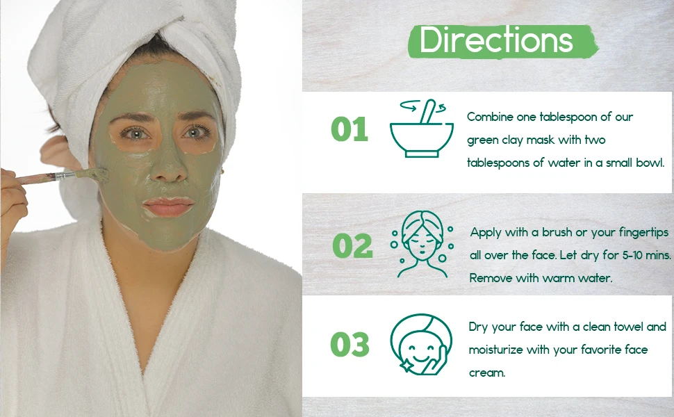 Purifying Green Clay Mask Nutrient-Rich Clay Mask