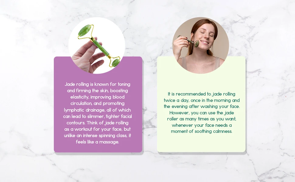 Jade Facial Roller luxury skincare product