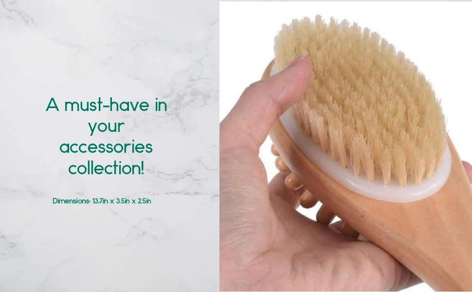 Eco-Friendly Bath & Massage Brush Eco-friendly body care