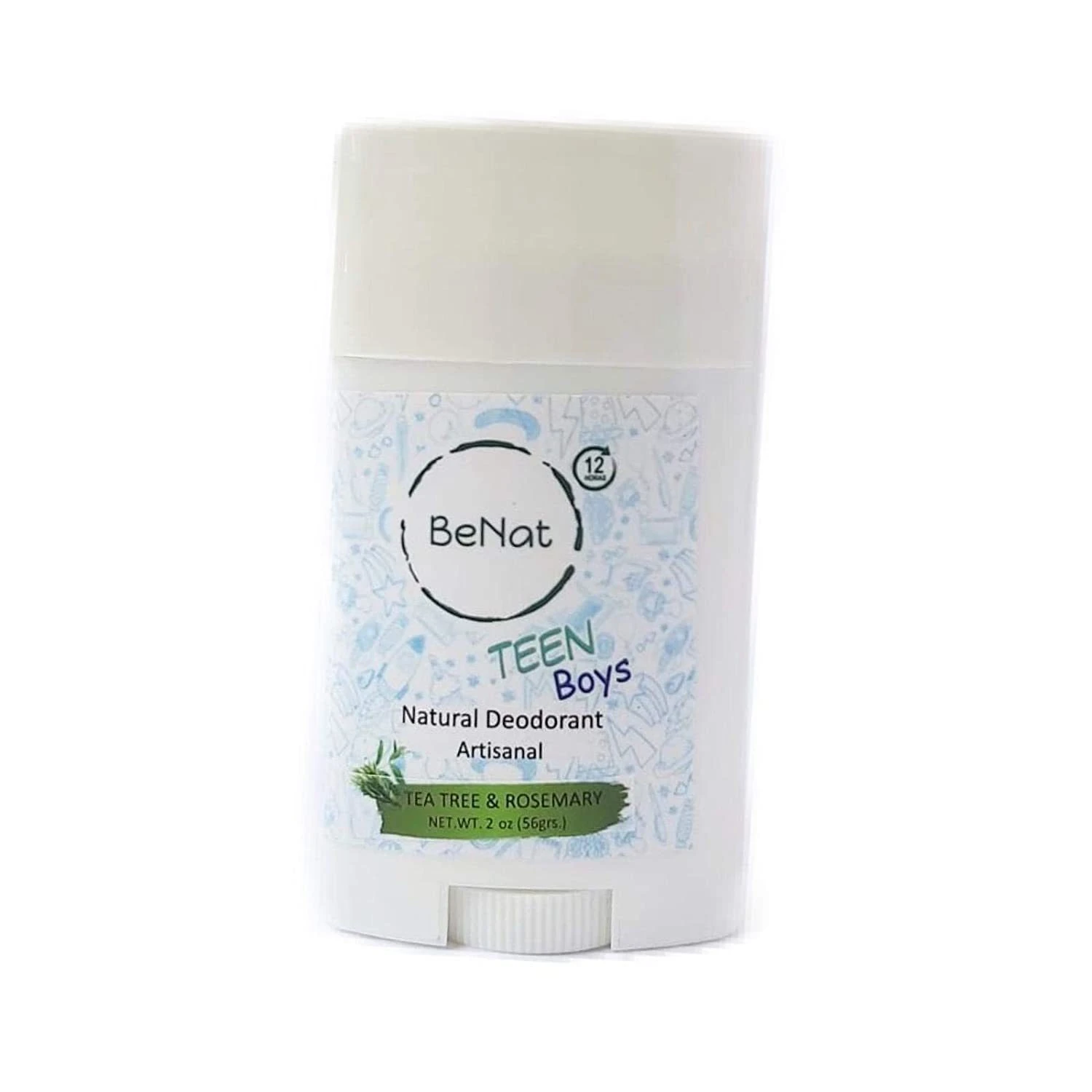 BeNat All-Natural Kids & Teens Deodorant natural kids deodorant