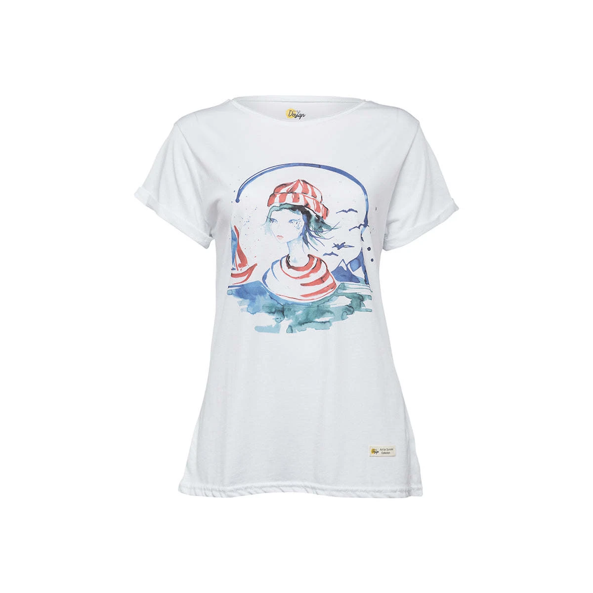 Anemoss Sailor Girl Women's T-Shirt Women's stylish t-shirt