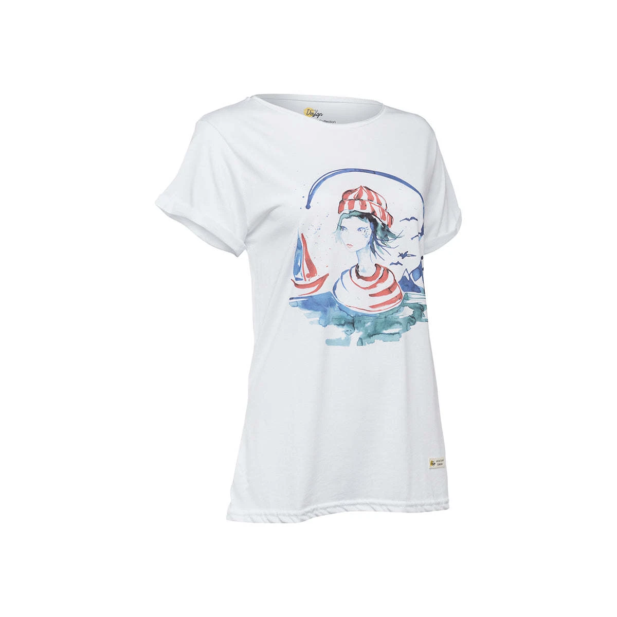 Anemoss Sailor Girl Women's T-Shirt Modern fit women's tee