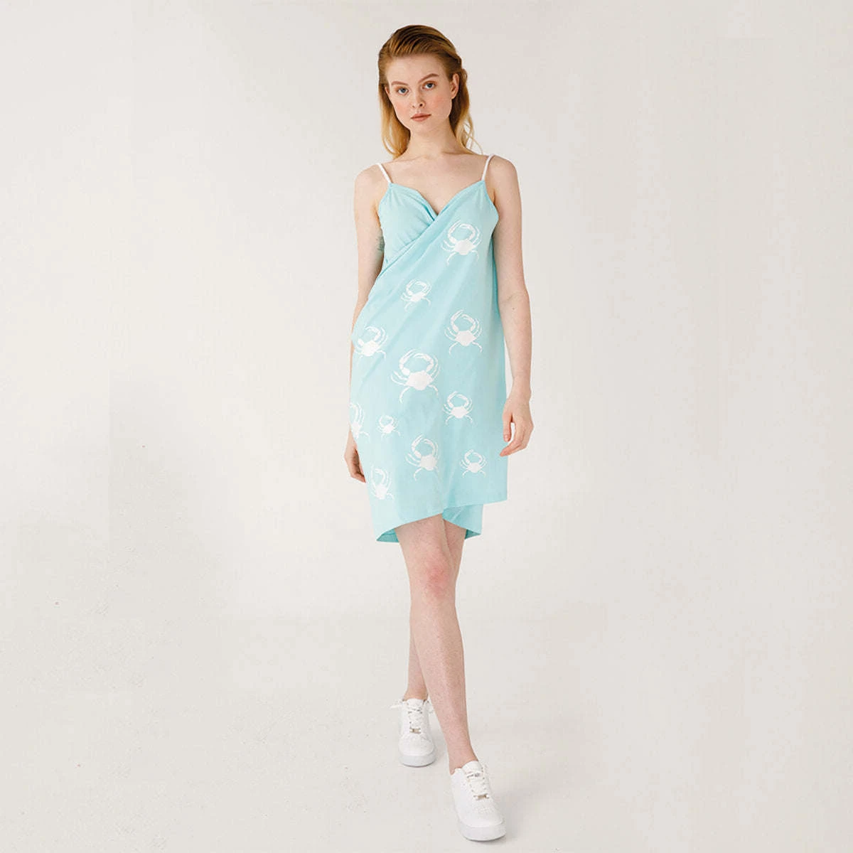 Anemoss Crab Beach Dress Resort Wear Dress