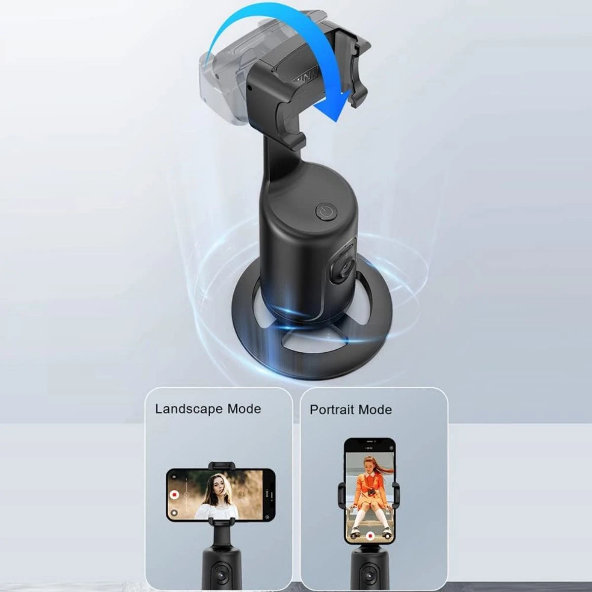 360° Auto Face Tracking Tripod app-free video tripod