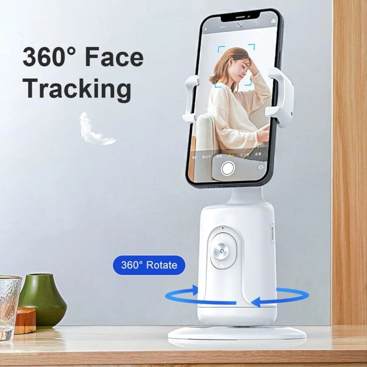 360° Auto Face Tracking Tripod best tripod for live streaming