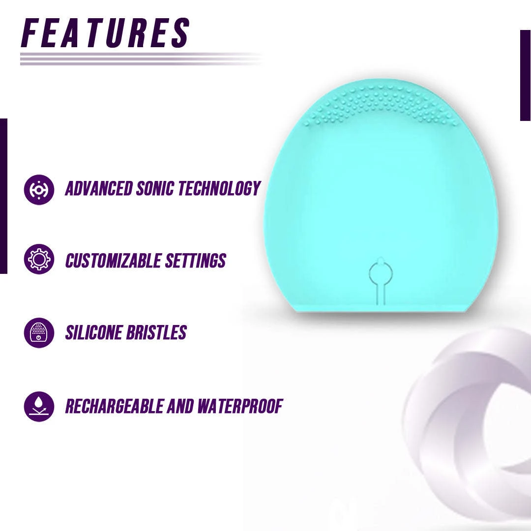 Eterus Rechargeable Facial Cleansing Brush portable design