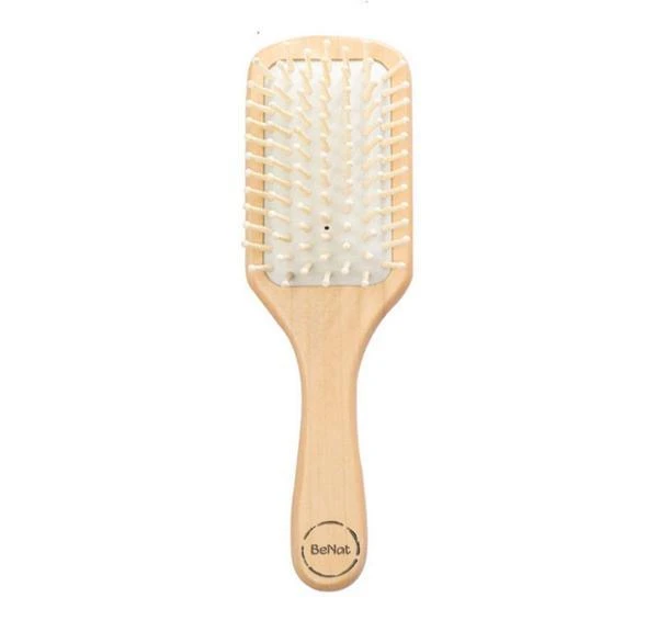 Natural Wooden Detangling Brush wooden detangling brush