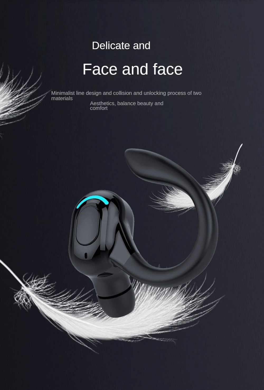 HiFi Bluetooth Earpiece waterproof earpiece