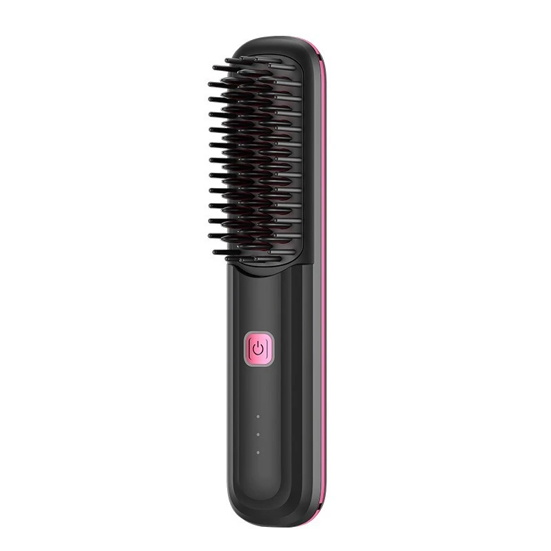 Cordless Hair Straightener Brush SEO-optimized for Portable Hair Styling Tool