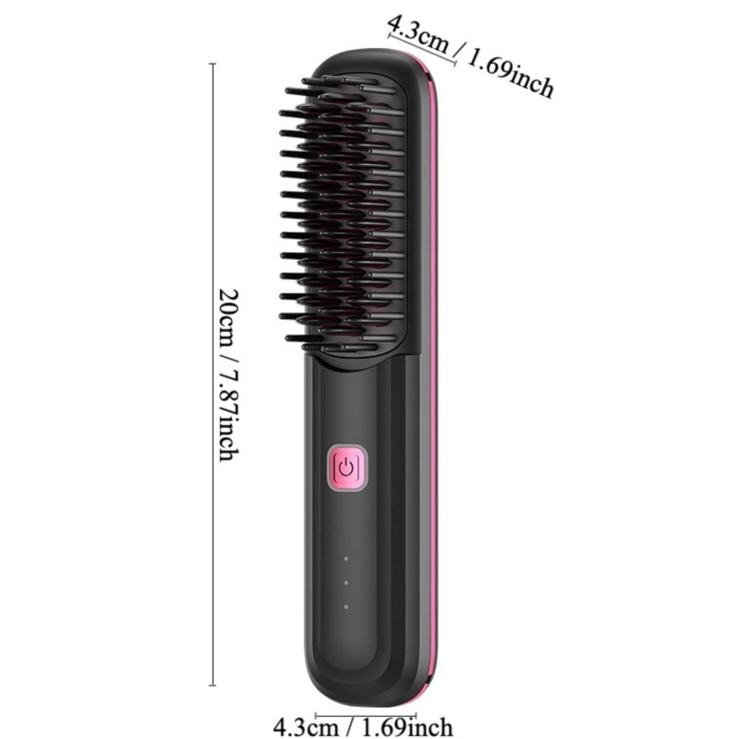 Cordless Hair Straightener Brush SEO-optimized for USB Rechargeable Brush