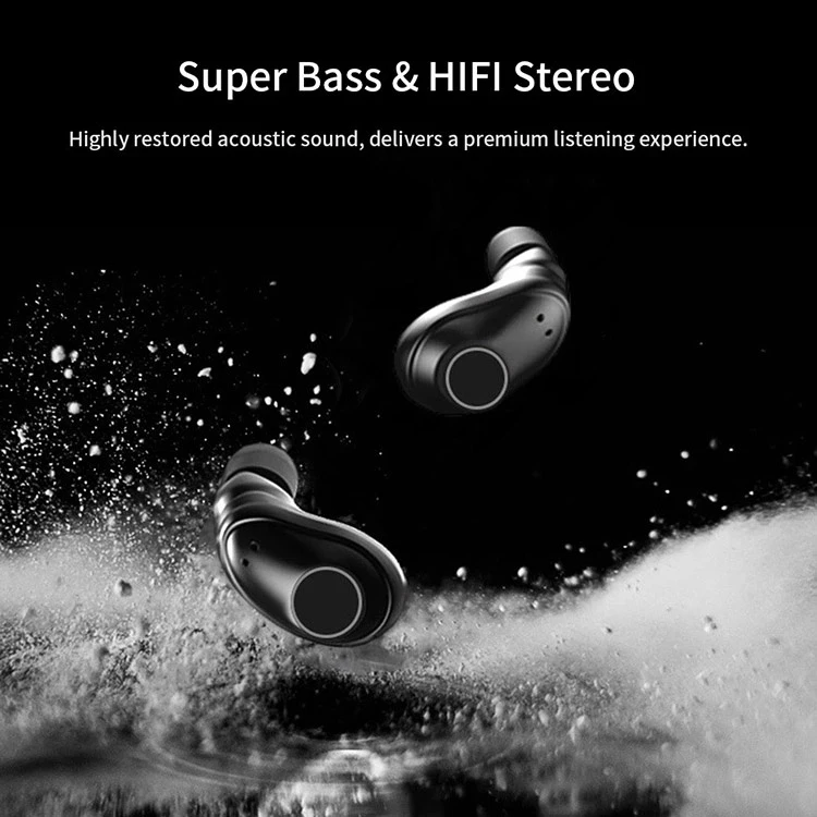 VibeWire V5.0 Touch Earbuds Premium HiFi Sound