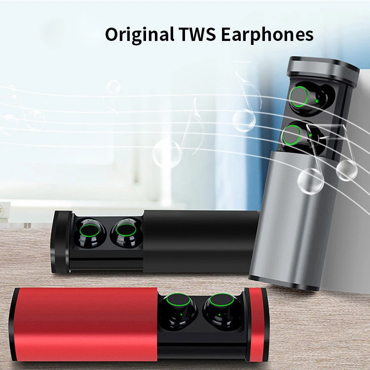 VibeWire Touch Earbuds V5.0 auto-pairing earbuds