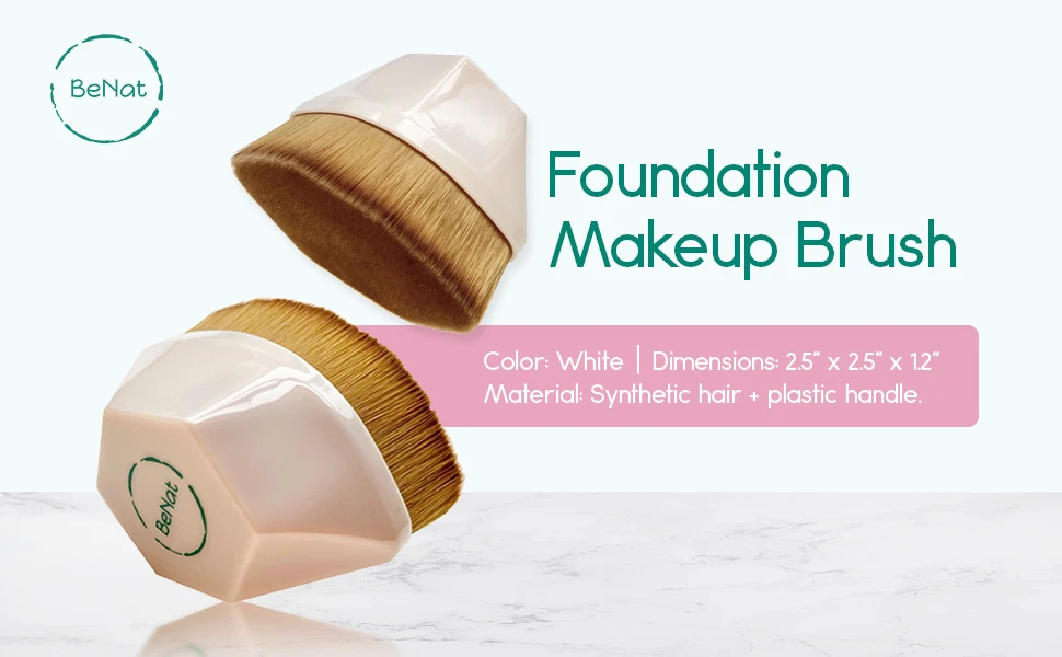 BeNat Foundation Makeup Brush - High-quality foundation brush